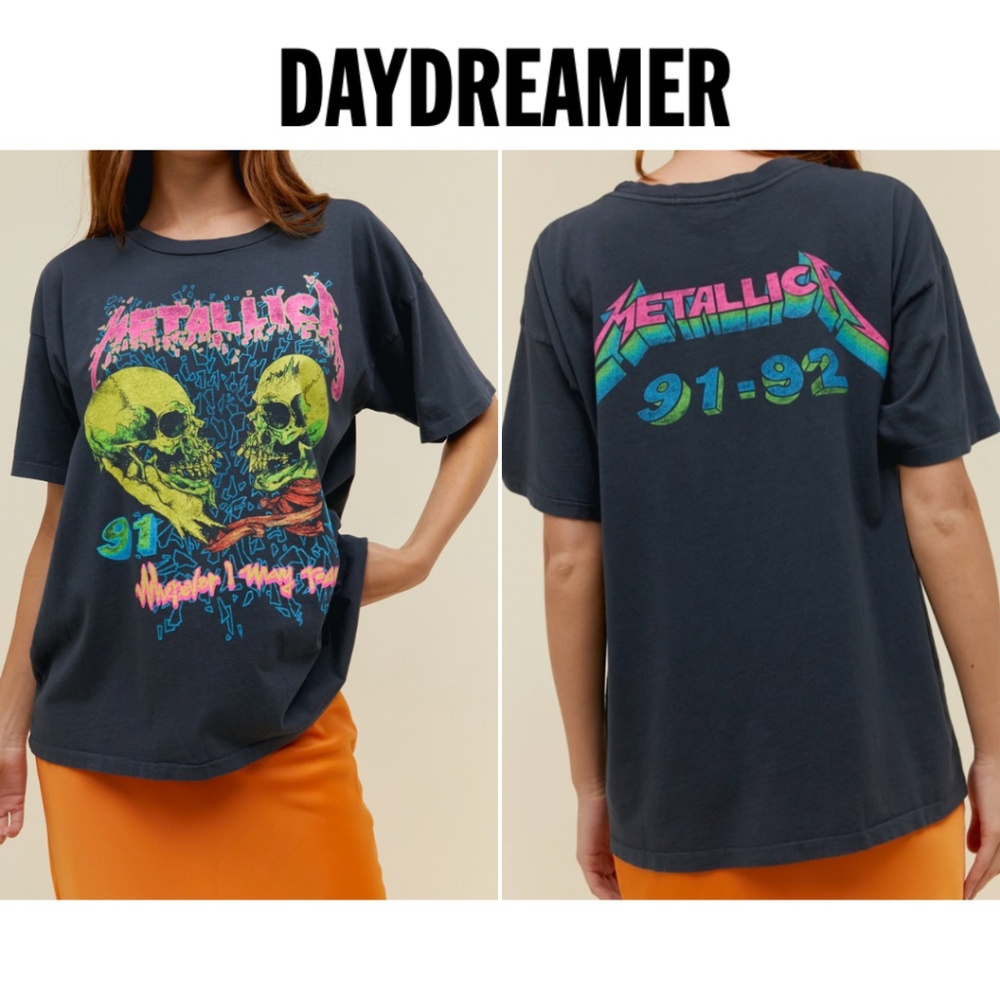 Daydreamer Metallica Wherever I May Roam Merch Tee